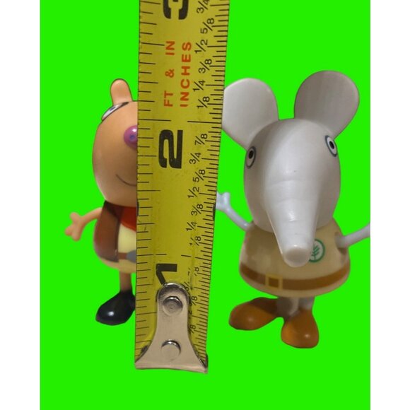 Peppa Pig Figures Emily Elephant in Garden Dress Danny Dog Sheriff and Dad Peppa - Picture 7 of 10